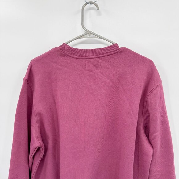 NEW Goodfellow & Co Ultra-Soft Fleece Sweatshirt - Rose - Picture 4 of 10